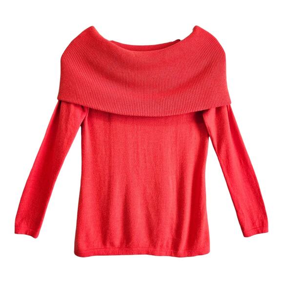 Lilly Pulitzer Sweaters - LILLY PULITZER Women's S Christin Sweater Picante Coral Hint of Cashmere 32"